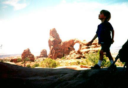 Daniel under Wilson's Arch