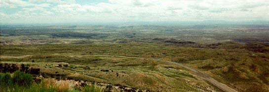 Spectacular View over the river valley