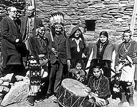 Albert Einstein at Hopi House