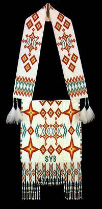 Stella Young Bear: Meskwaki Bandolier Bag