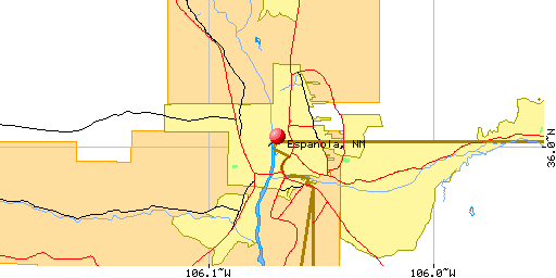 map of Espanola